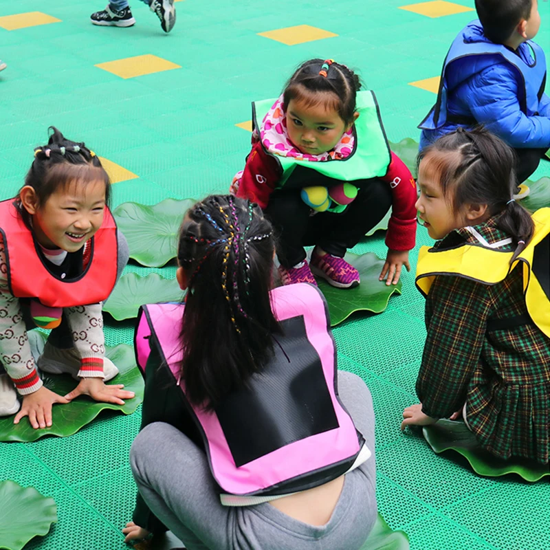 부드러운 연꽃 잎 패드, 개구리 점프 폼 필드, 어린이 야외 놀이 소품, 유치원 스포츠 게임 장난감, 감각 훈련 도구