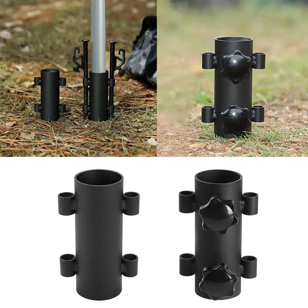 Awning Rod Holder Lightweight Rustproof Outdoor Camping Canopy Fixed