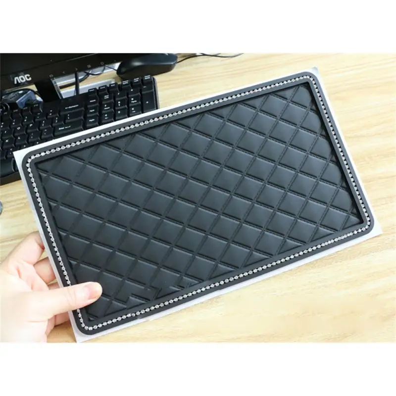 New Car Anti-slip Mat Car Dashboard Anti-slip Pads Auto Center Console Silicone Interior Dashboard Phone Storage Pads