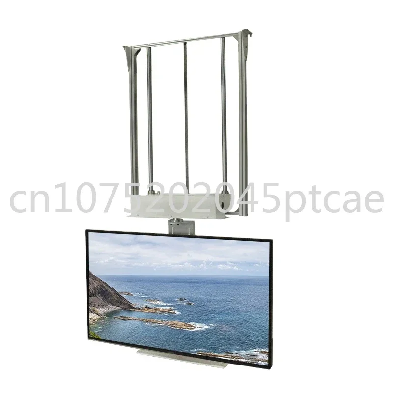 

65 Inch 360 Degree Rotation Lifting Ceiling Tv Bracket Adjustable Motorized Tv Mount Drop Down Lift Audiovisual Equipment