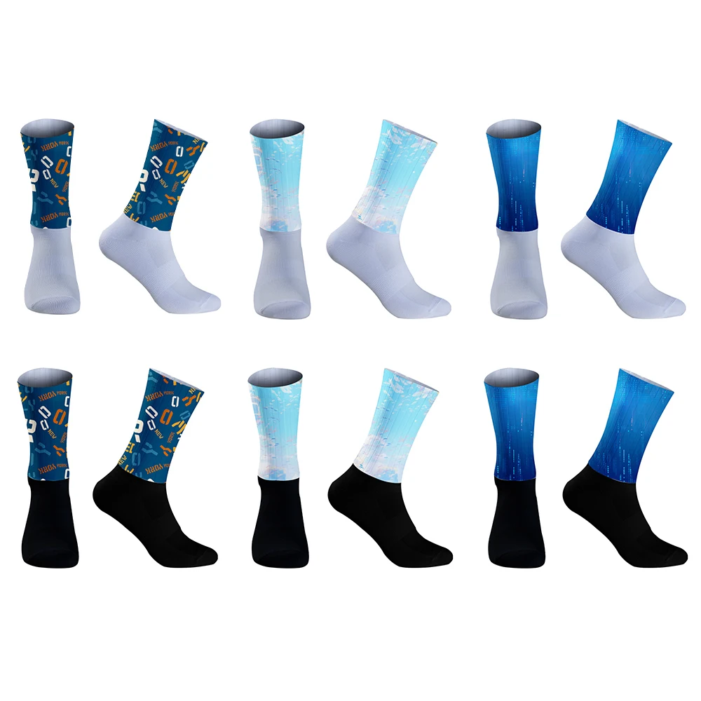 Calze Da Ciclismo Aerodinamiche Blu – Taglia Unica (39-45 UK), Prezzo Scontato £29,99
