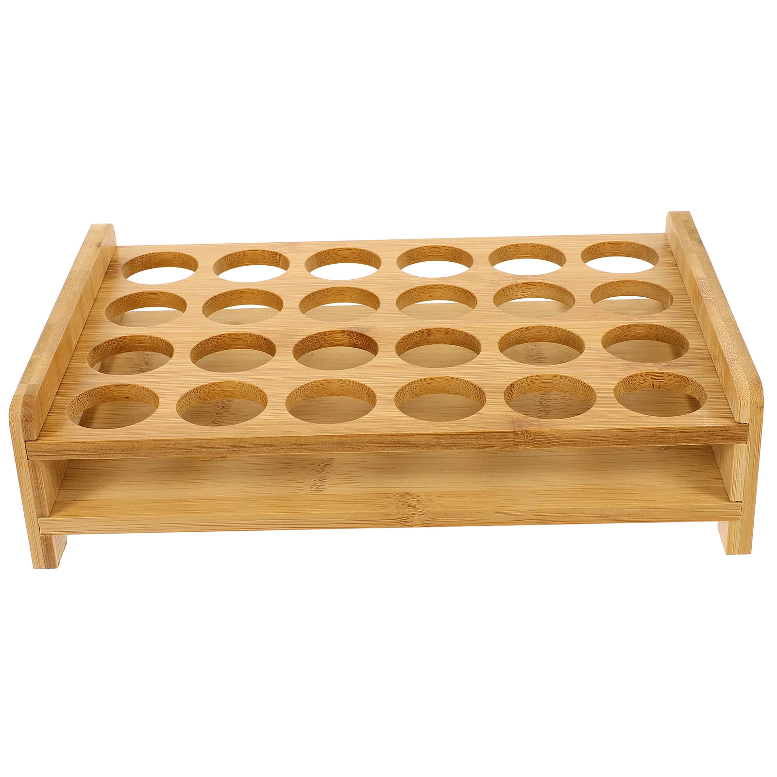 Wood Shot Glasses Holder Tray Small Cups Organizer Whiskey Glass Cups Trays Wine Cup Holder Shot Glass Storage Organizer 2