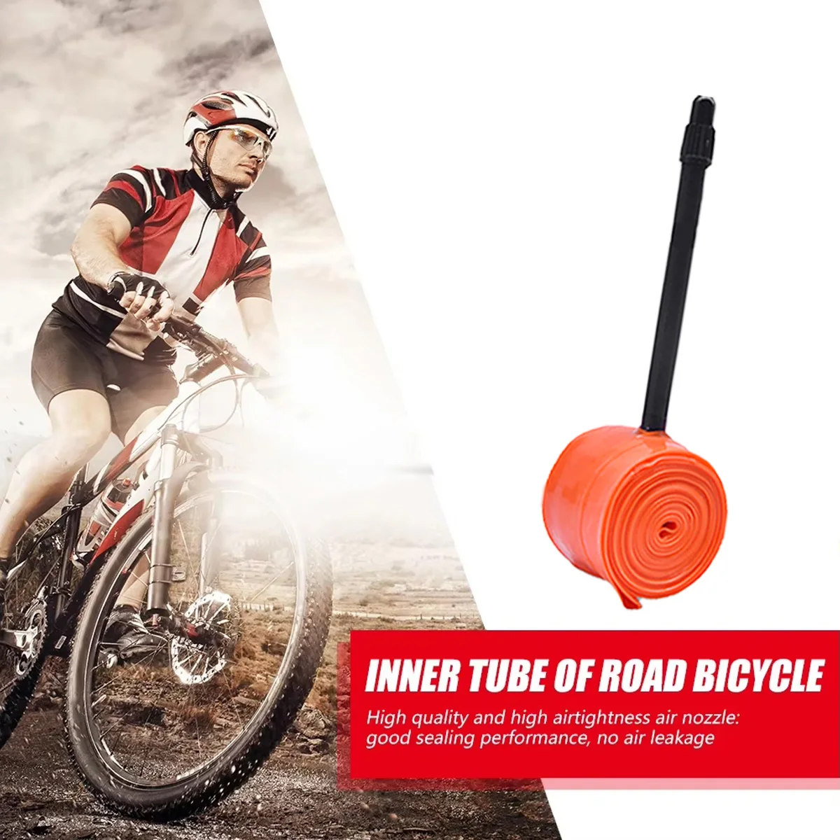 Ultra-Light TPU Inner Tube for Road Bikes - French Nozzle, 28g