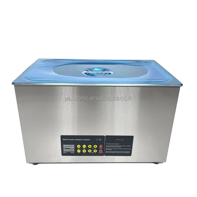 

Ultrasonic Cleaner 200W Heated Parts 30L 30mins Heater Digital Industrial Ultrasonic Cleaner