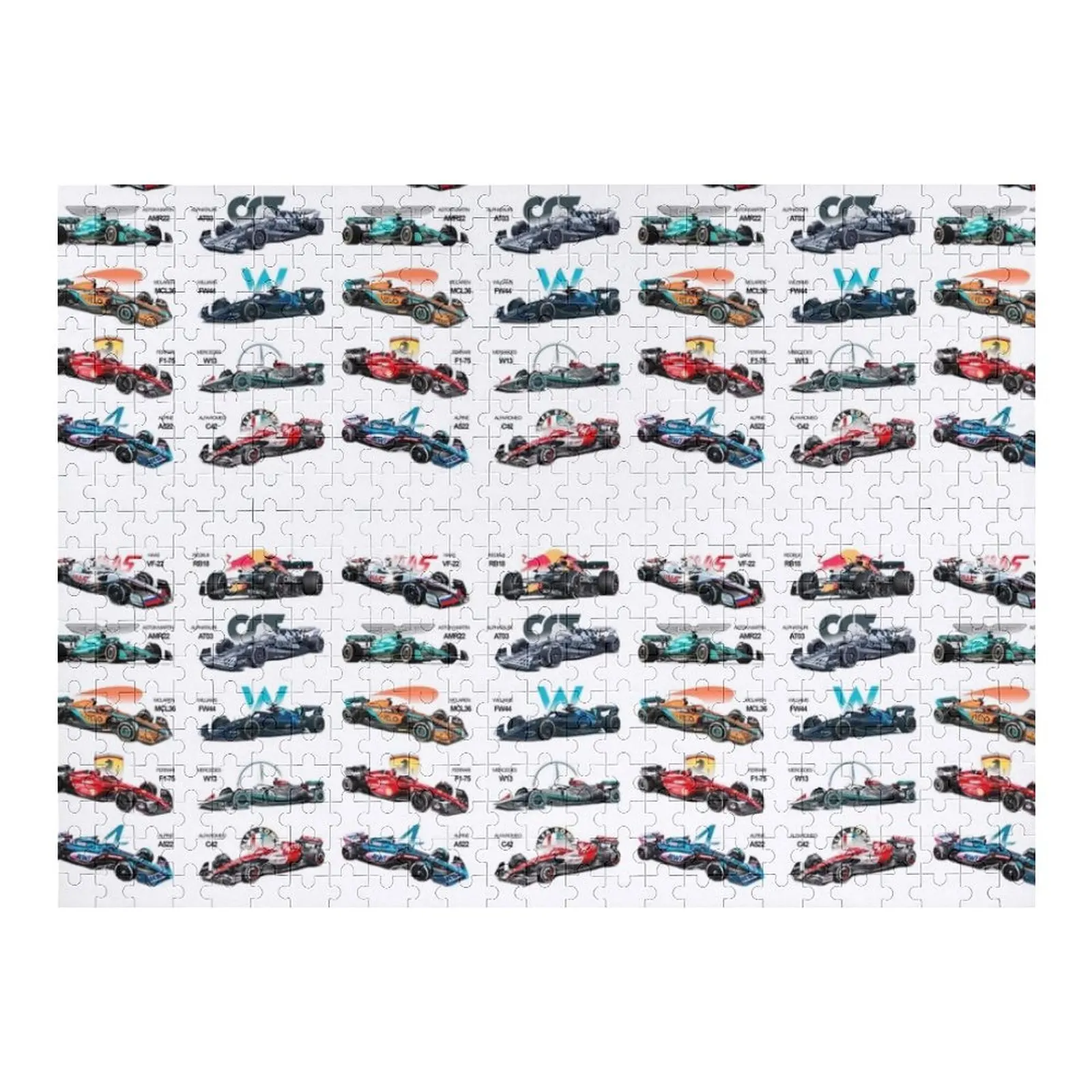 

F1 All cars 2022 Jigsaw Puzzle Personalized Photo Gift Custom Photo Puzzle