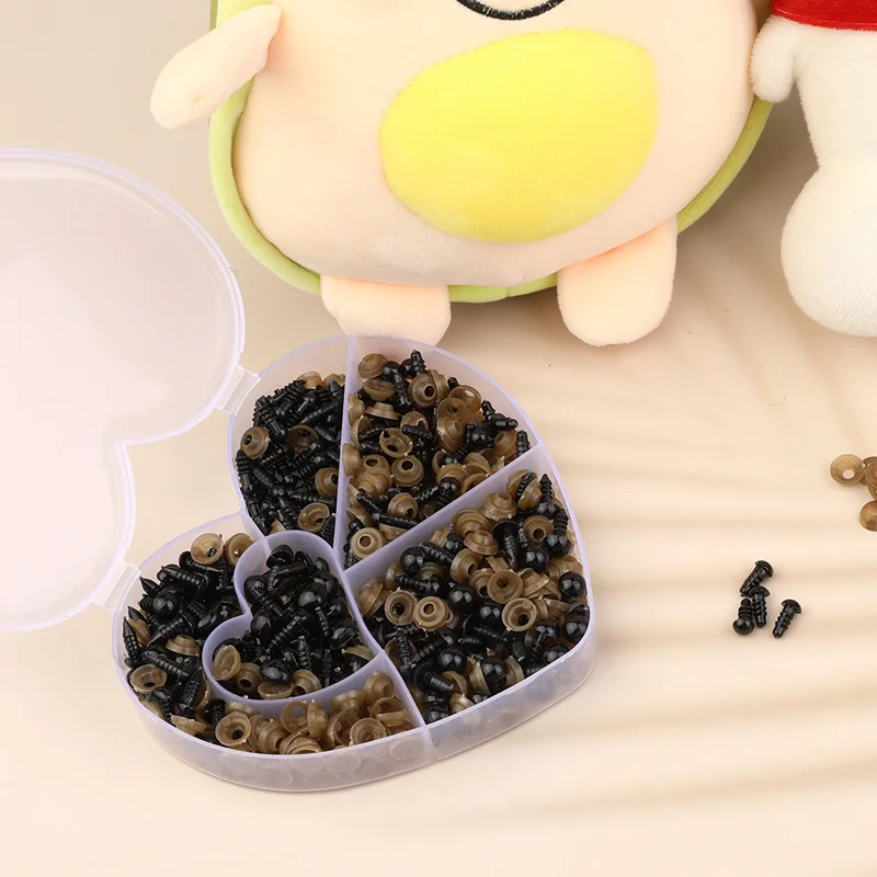 IMZAY Plastic Mini Eyes Kit 3-10mm Needle Felting Accessories For Bears Animals Dolls DIY Plush Toys Girls Toy Accessories