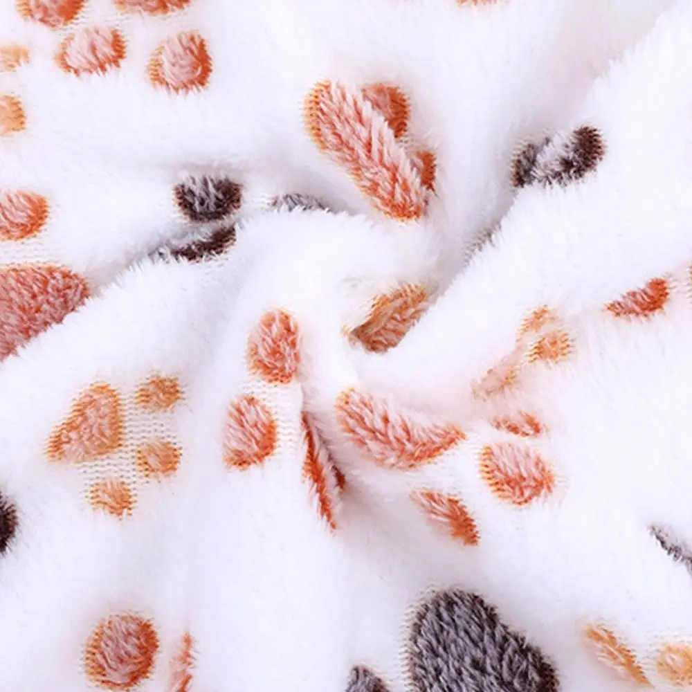 Soft Comfortable  Multi-color optional Bone Pattern Warm Flannel Blanket Winter Quilt Fleece Blanket Pet Blanket