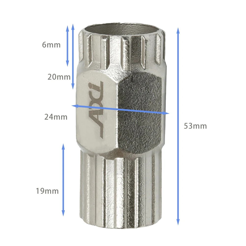 Bicycle Cassette Flywheel Lockring Removal Repair Tool Steel For Shimano Bicycle Sleeve Wrench Bike Repair Accessories