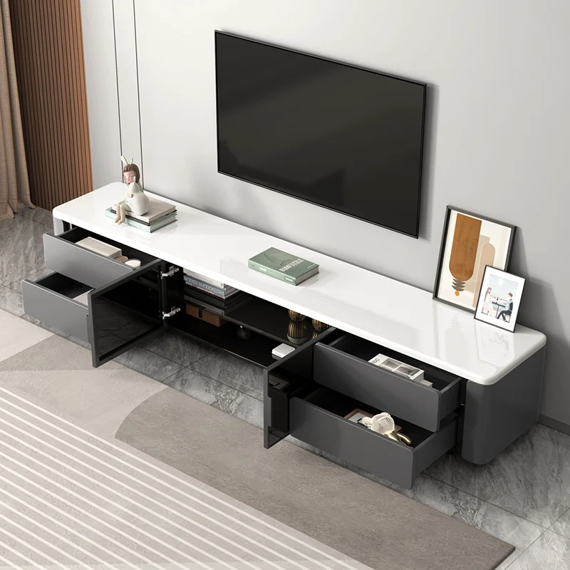 

Напольный шкаф для хранения в гостиной, простая домашняя Подставка для телевизора в маленькой квартире