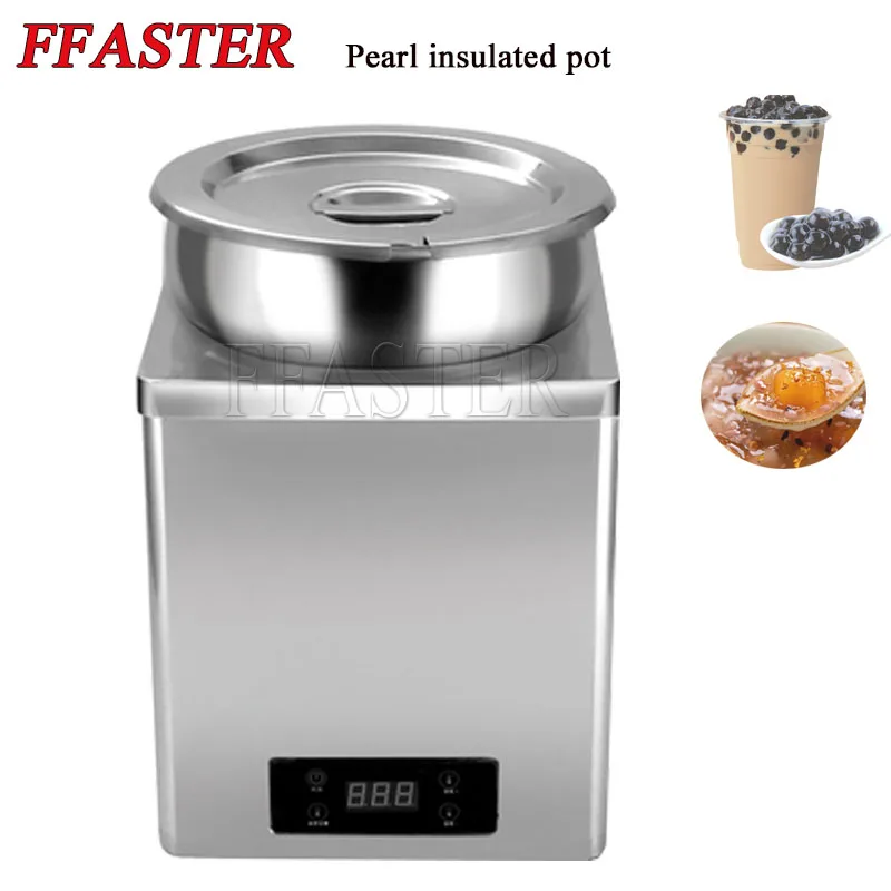 

3L For Milk Tea Shop Stainless Steel Food Warmer Pearl Cooker