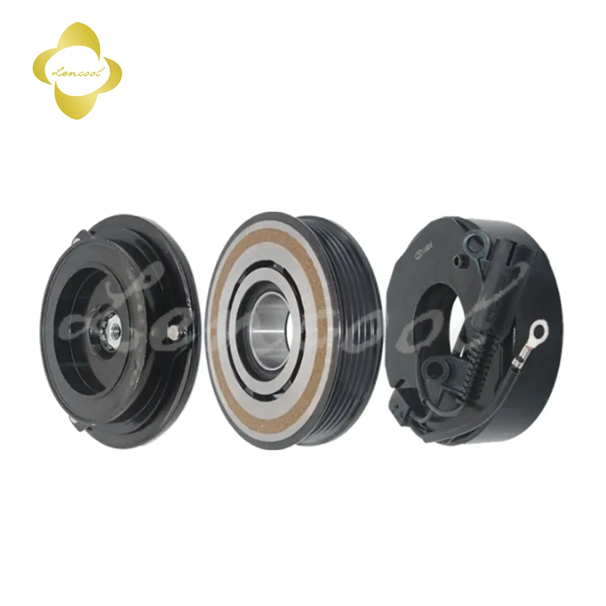 AC A/C Air Conditioning Compressor Clutch Pulley FOR DENSO BMW 3  