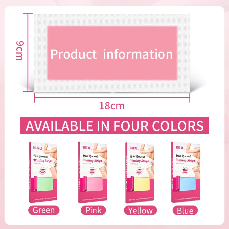 Depilatory Wax Strips 6pcs/40pcs