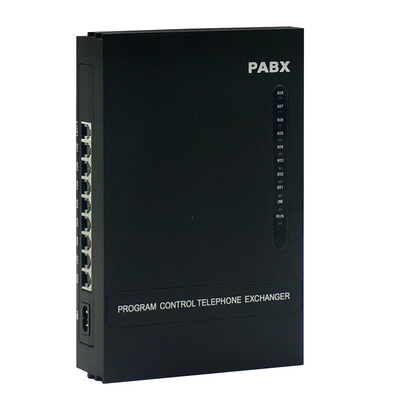 Mini PABX/Phone PBX SV108 con 8 extensiones internas para SOHO Phone System Solution