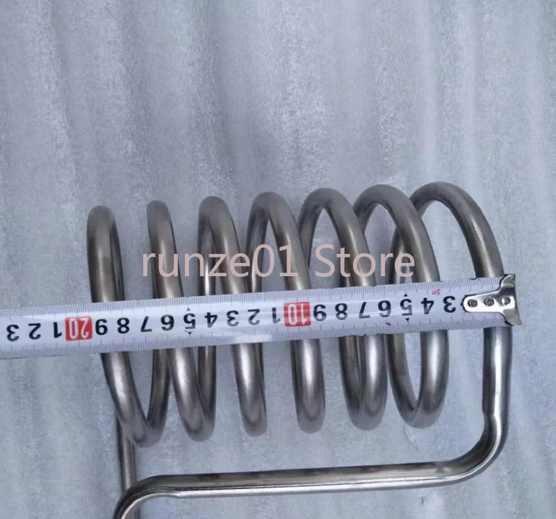 

1HP titanium tube evaporator, seafood pond, fishpond, fish tank, refrigeration titanium tube (6.5 circles)