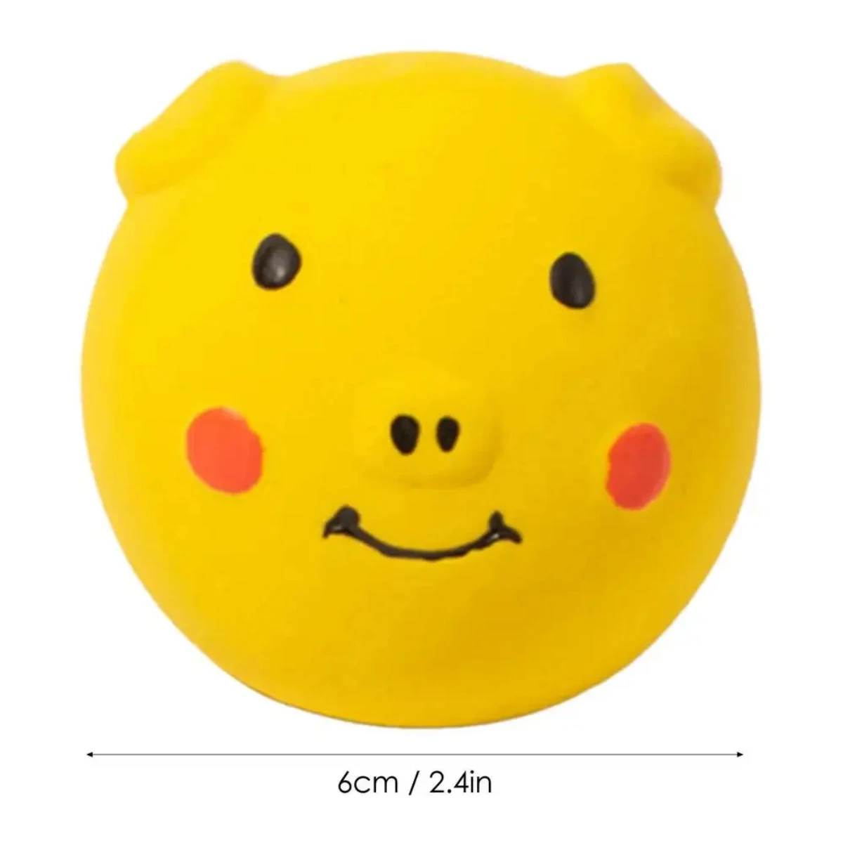 Squeaky Toys For Small Dogs Pig Shape Puppy Balls Teething Toys Pet Toys Fun For Indoor Puppies And Dogs Chewing And Playing 4