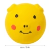 Squeaky Toys For Small Dogs Pig Shape Puppy Balls Teething Toys Pet Toys Fun For Indoor Puppies And Dogs Chewing And Playing 4