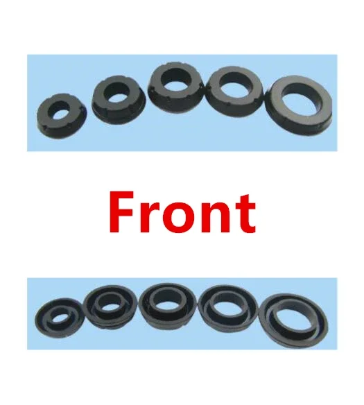 5PCS 11/12.6/14MM/16MM/17.5MM 24mm Motorcycle Car Brake Pump Piston Seal Front and Rear Leather Bowl Repair Kit 22.2MM 19MM