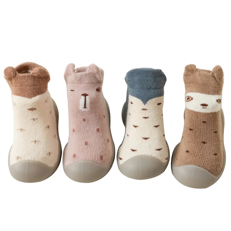 Newborn Baby Shoes Soft Rubber Sole Sneakers