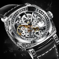 2023 New GLENAW Men's Watch Top Brand Luxury Fashion Business Watch Men's Waterproof Tourbillon Mechanical Watch Waterproof+Box 2
