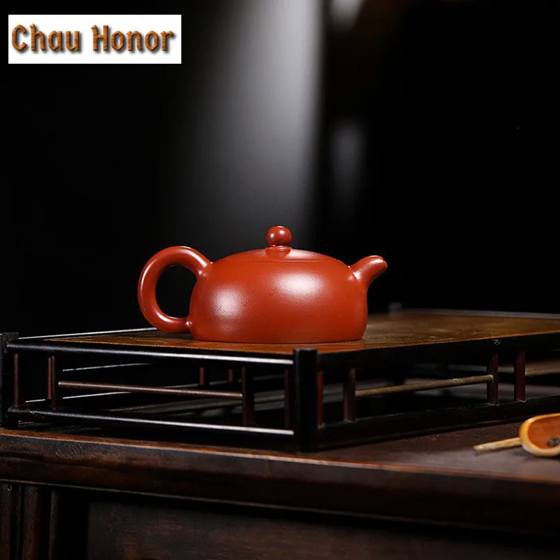 170ml Elegant Yixing Purple Clay Teapots Handmade Pot Raw Ore Dahongpao Mud Tea Maker Kettle With Infuser Chinese Zisha Tea Set