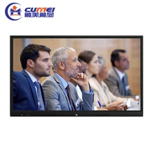  86 inch portable 4K lcd touch screen monitor digital electronic whiteboard smart conference tablet pc for meeting room 