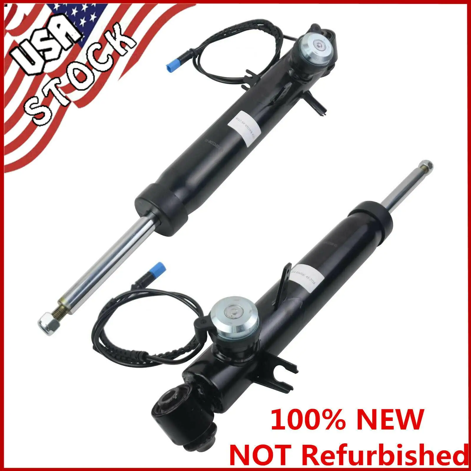 AP03 2PCS New 37106867868 Pair Rear Right+Left Shock Absorber fit for