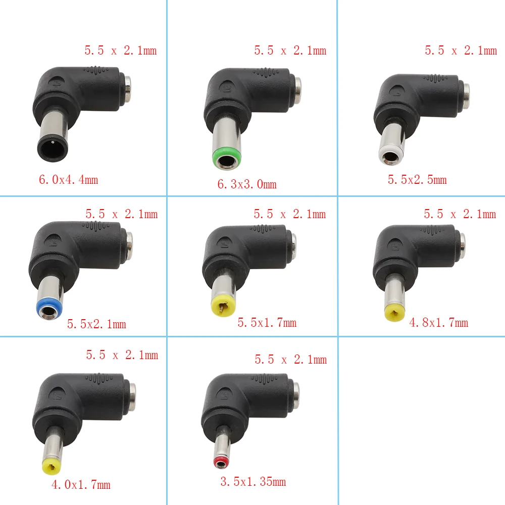 Lot De 5 Paires Connecteurs DC Jack 2.1mm Mâle/femelle à Bornes à Vis - 12V, Neuf, Pour Bricolage