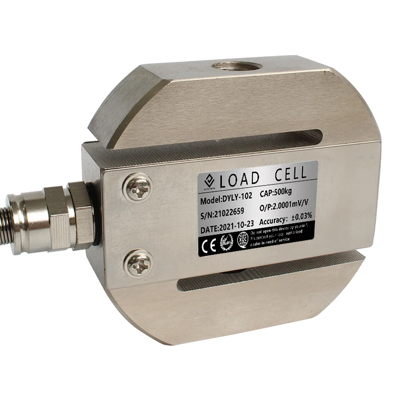 

Rohs Standard Round Tension Hopper Scale Transducer Shape S Type Load Cell 1000kg 2000kg 3000kg