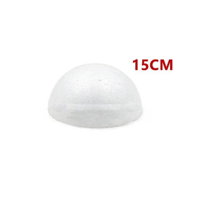 New Foam Hemisphere Foam Hemisphere Blank Round Foam Ball For Wedding Craft Polystyrene Foam Ball Styrofoam Foam Ball