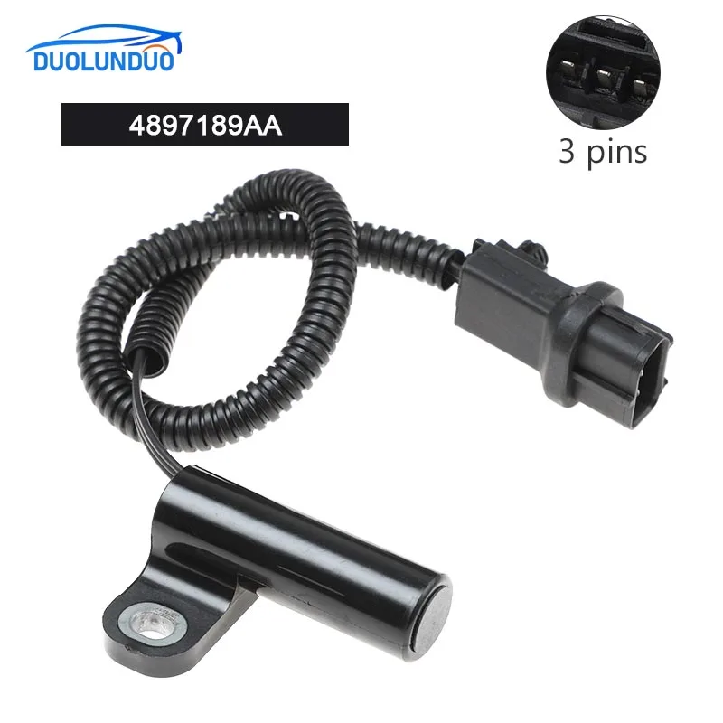 

New 4897189AA 56027868 Crankshaft Position Sensor For Jeep Grand Cherokee TJ Wrangler 4.0L 56027868AB 56027868AC 04897321AA