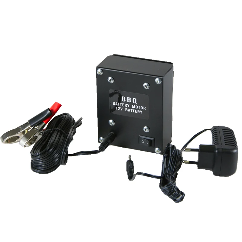 12V BBQ Rotisserie Rotating Motor Eletric Grill Barbecue Spit Rotisserie Motor Moteur Tournebroche Spiedo Portable Outdoor