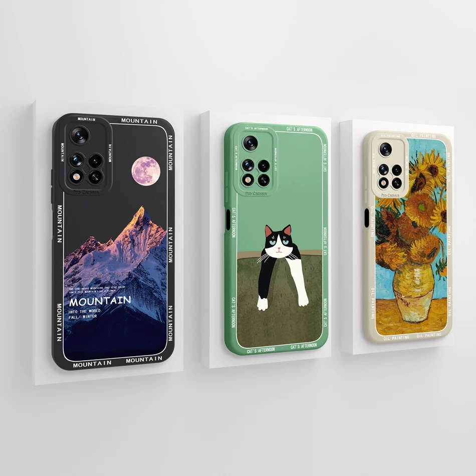 Artistic Style Full Coverage Bumper Back Cover - Soft Protector Case