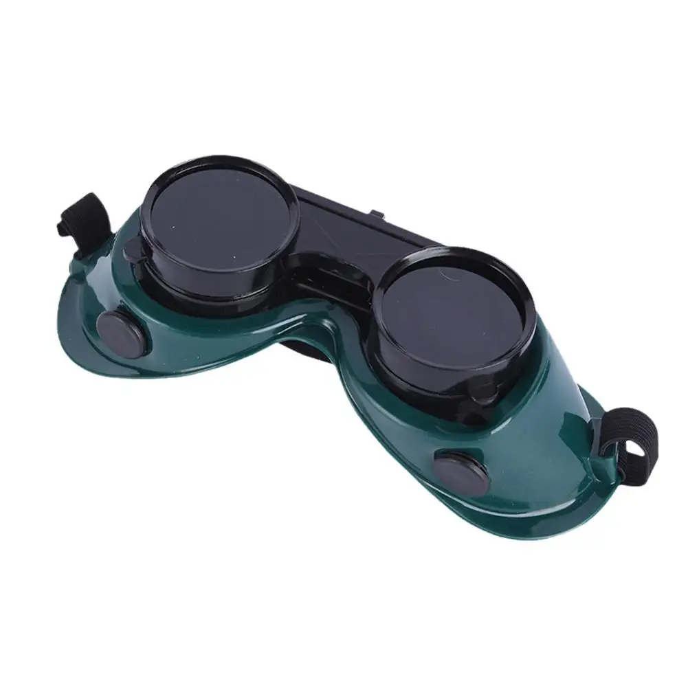 Anti-glare Protective Welding Glasses Portable Welding Cutting With Flip Glasses Protective Up Safety Goggles Grinding Weld A4U6