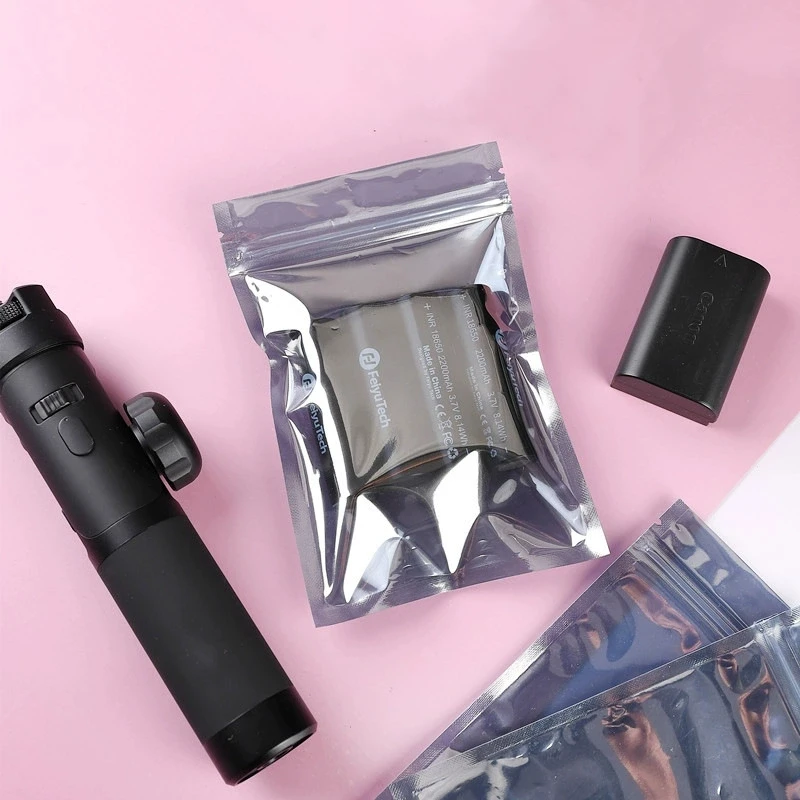 

Clear Anti-Static Shielding Bags ESD Anti Static Package Zipper Electronic Product Self Seal Antistatic Storage Packaging Bag