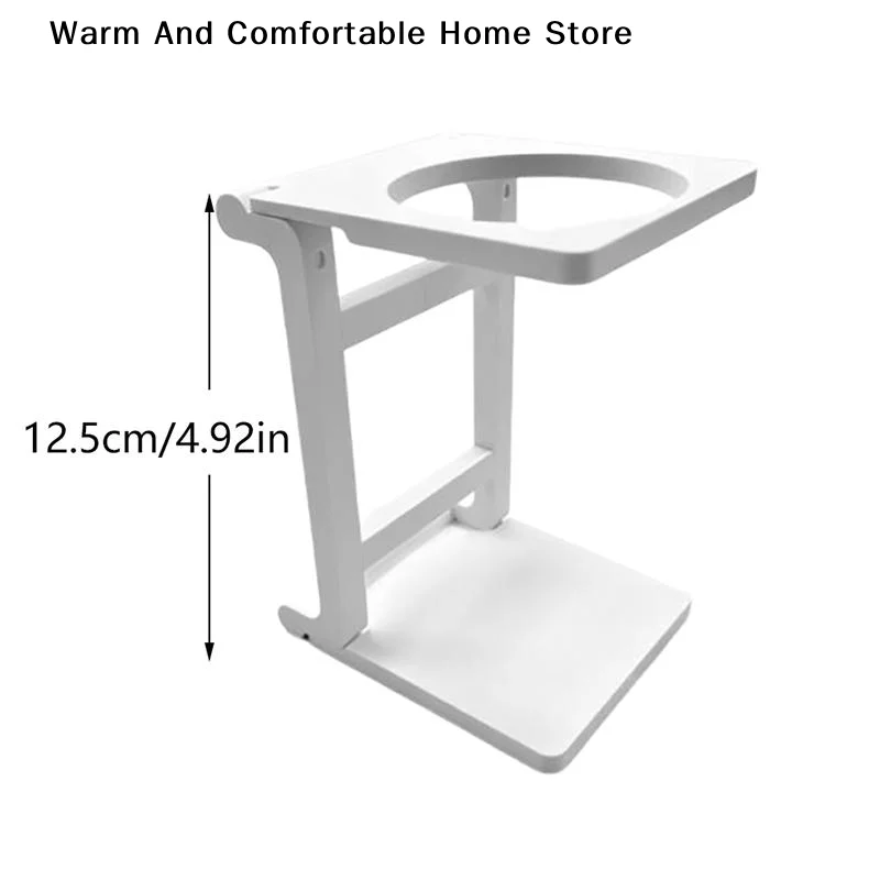 Pour Over Dripper Stand, Portable & Foldable Espresso Machine Stand with Outin, Office Coffee Stand with Base, Suitable for Offi