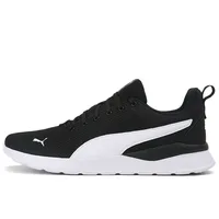 PUMA Anzarun Lite chaussures de course basses, décontractées, pour hommes et femmes, noir et blanc 371128-02 2