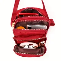 Casual waist bag, single-shoulder bag, casual lightweight crossbody phone case, nylon coin purse, mini bag - Image 5
