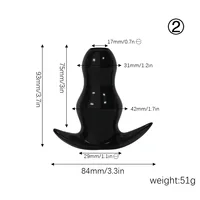 Weiche Silikon Hohl Buttplug Speculum Expander Vagina Butt Plugs Erwachsene Sex Spielzeug Für Frau Männer Anal Dilatation Plug Sex Produkte 5