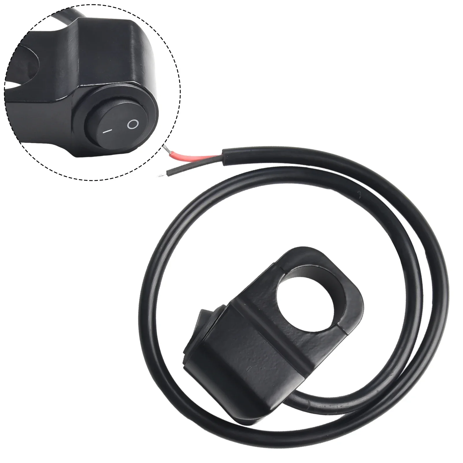 하이 퀄리티 헤드라이트 스위치 ON/OFF 스위치, 안개 스포트라이트 스위치 핸들 바, 12V, 22-23mm, 오토바이 액세서리 부품