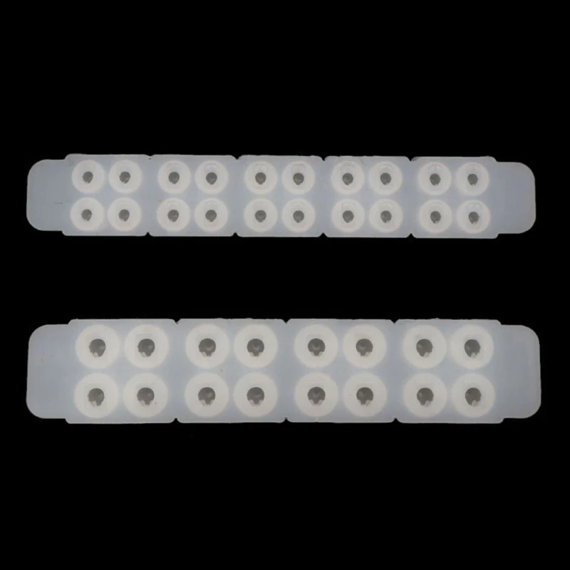 Silicone Mold Beads Pendant Clear Mold DIY Bracelet Tool Hand Craft Jewelry Making Mould Resin Molds for Jewelry