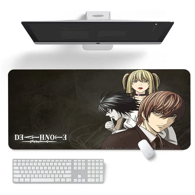 

Death Note Mousepad Xxl Mouse Mat Computer and Office Gamer Cabinet Desk Mats Playmat Extended Pad Deskpad Deskmat Kawaii Moused