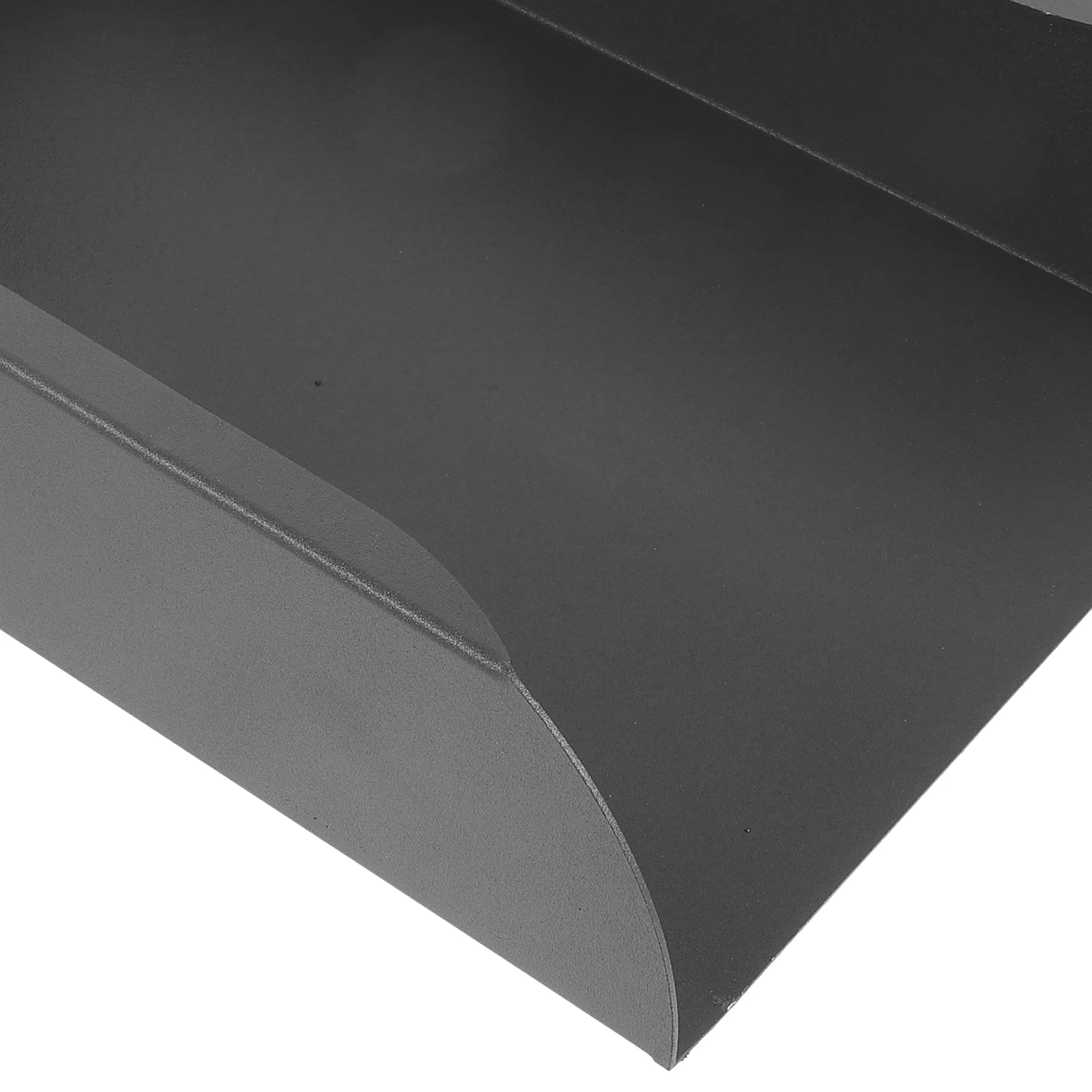 300x200 Large Capacity Aluminum Alloy Rainwater Collection Gutter Downspout Splash Block Deep Gray Outdoor Ground Villa Building