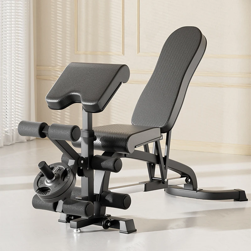 Dumbbell bench commercial professional fitness equipment home bench press sit-ups multifunctional fitness chair