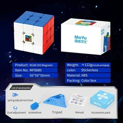 MoYu Magnetic Maglev UV Professional Speed Cube 3x3 (RS3M Magnetic)