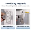 Commode Toilet Squat Toilet Converted To Toilet Seat, No Punching Foldable Elderly Bathroom Commode Chair for Disabled Armrest 4