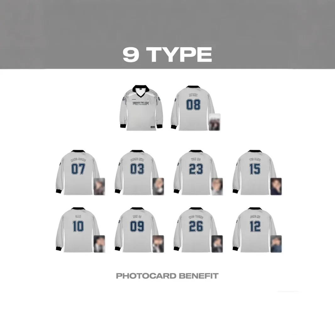 Kpop Team ATEEZ 2025 World Tour Concert T-shirt Polo Neck Shirt