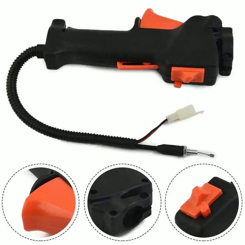 Câble Accélérateur Débroussailleuse 80 Cm - Compatible Stihl Et Autres Marques - Interrupteur De Remplacement