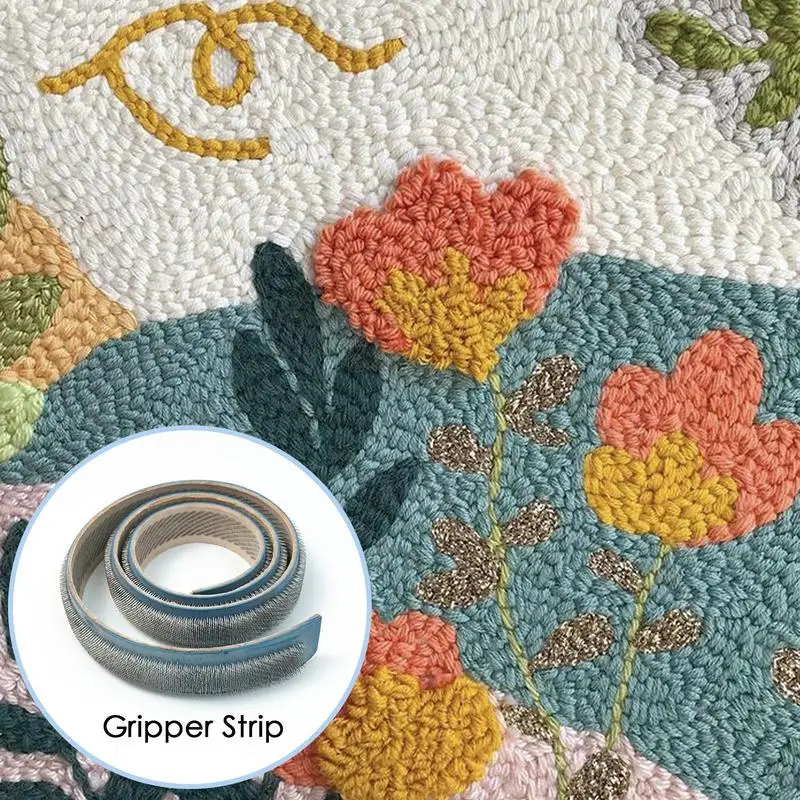 Gripper Strip for Rug Hooking / Punch Needle Frame 