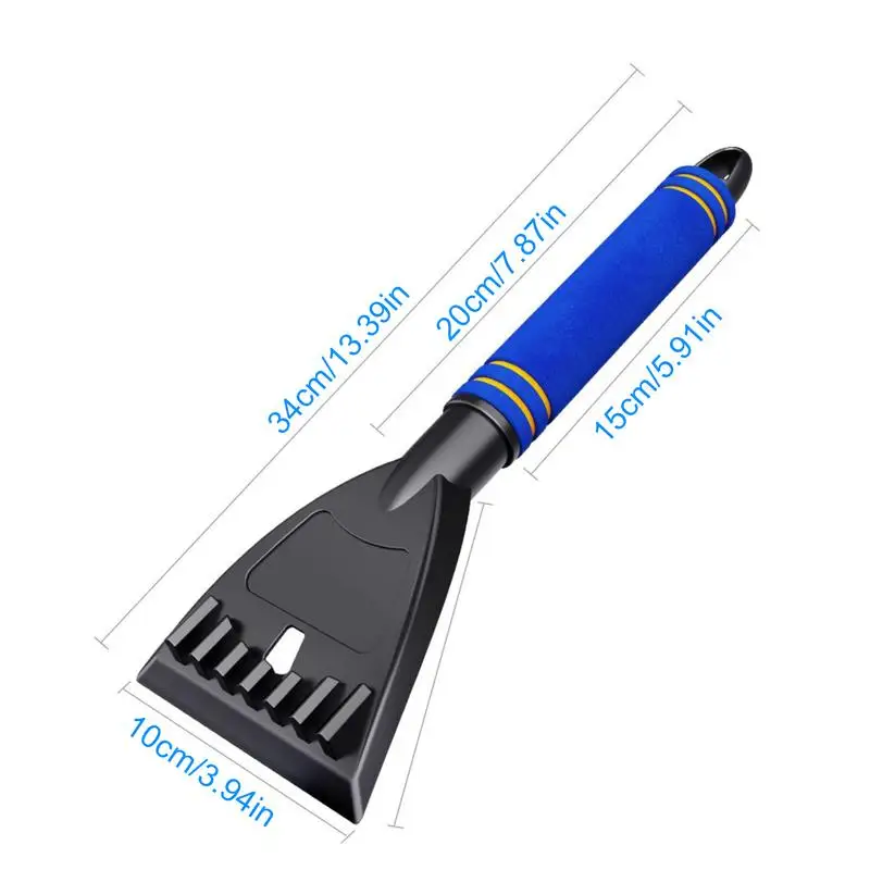 Universal Car Snow Shovel Winter Car Windshield Window Snow Cleaning Scraping Tool Multifunctional Ice Scraper Handy Squeegee images - 6