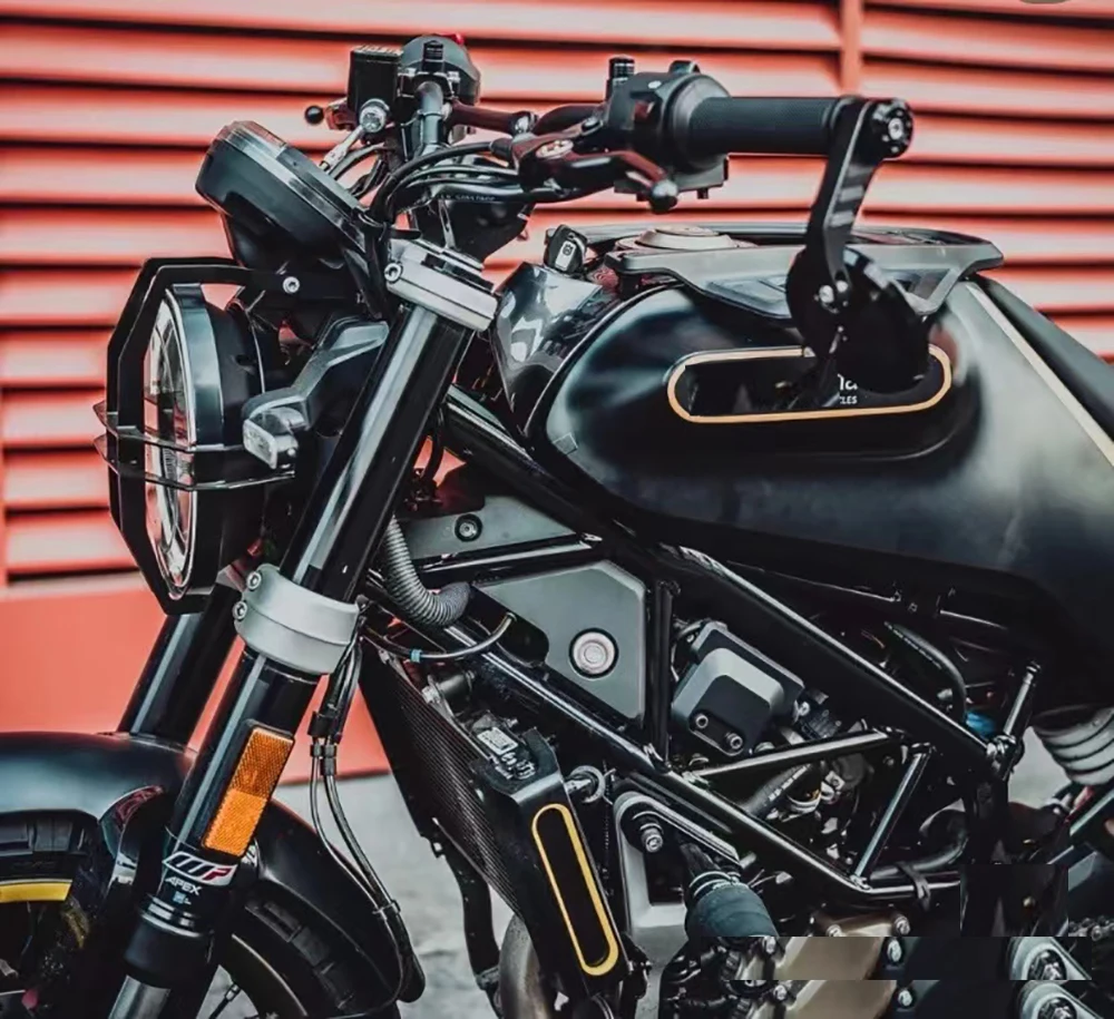 Motorcycle Headlight Head Light Guard Protector Cover Protection Grill